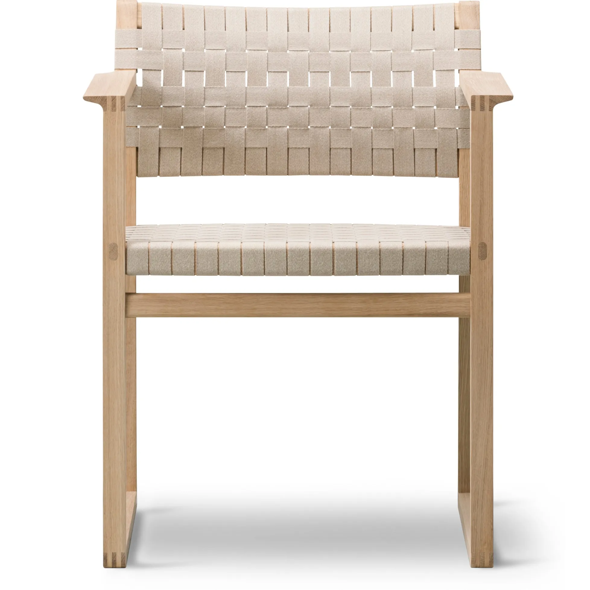 Stuhl BM62 Leinen von Fredericia