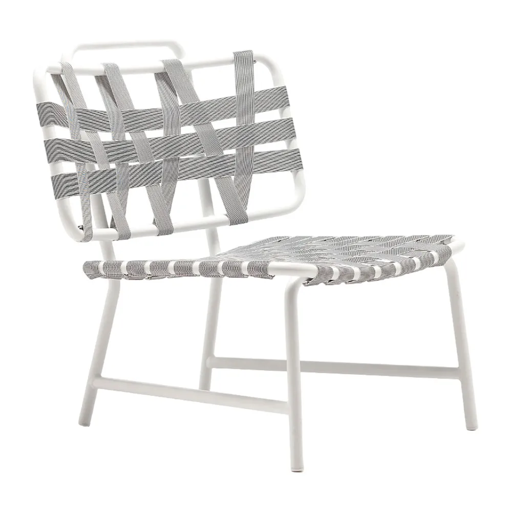 GERVASONI Gartensessel "InOut 856" Aluminium grau