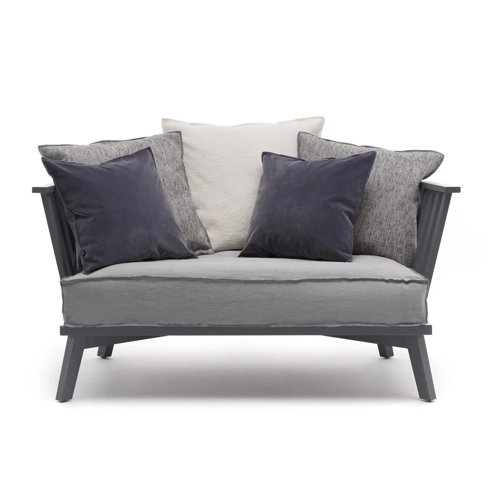 GERVASONI kleines Sofa "Gray 05"