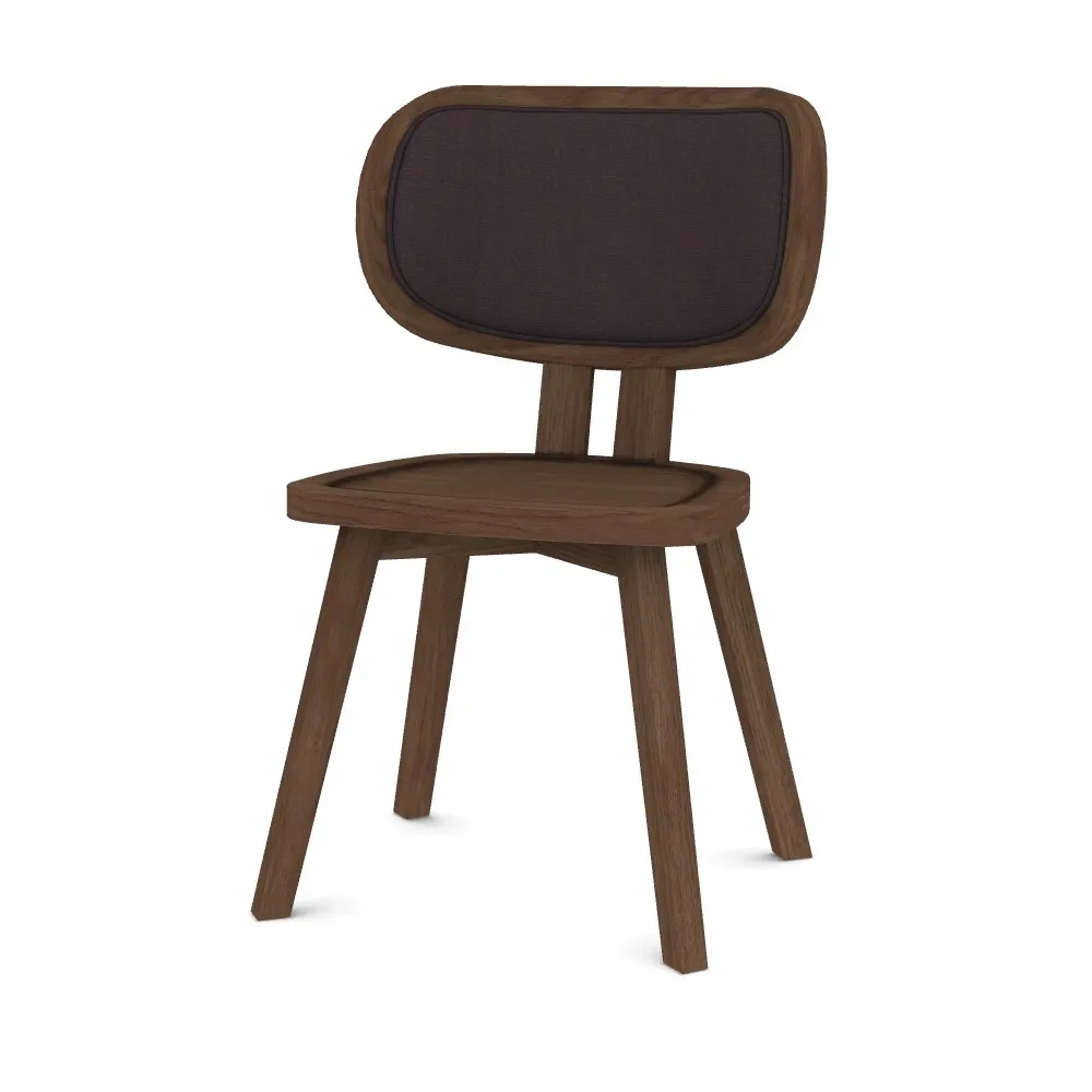 GERVASONI Stuhl "Gray 22" Nussbaum