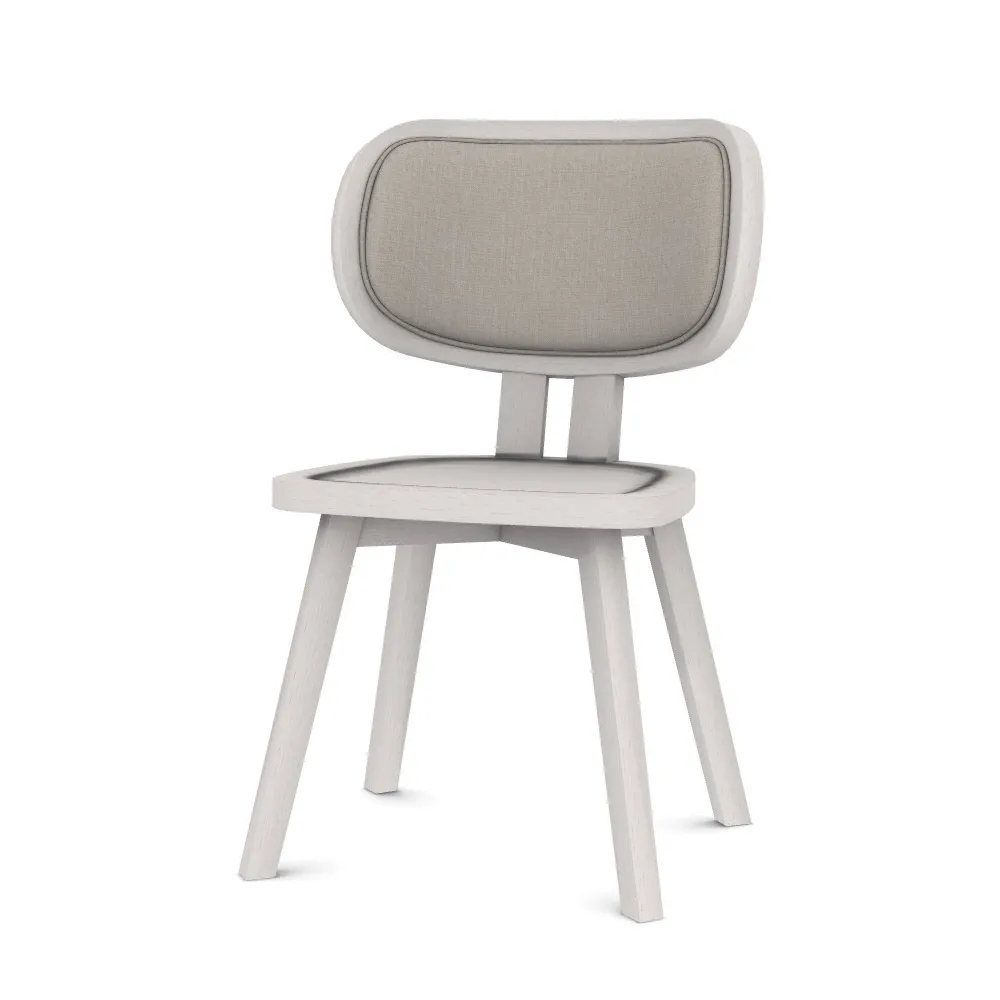 GERVASONI Stuhl "Gray 22" Eiche weiß