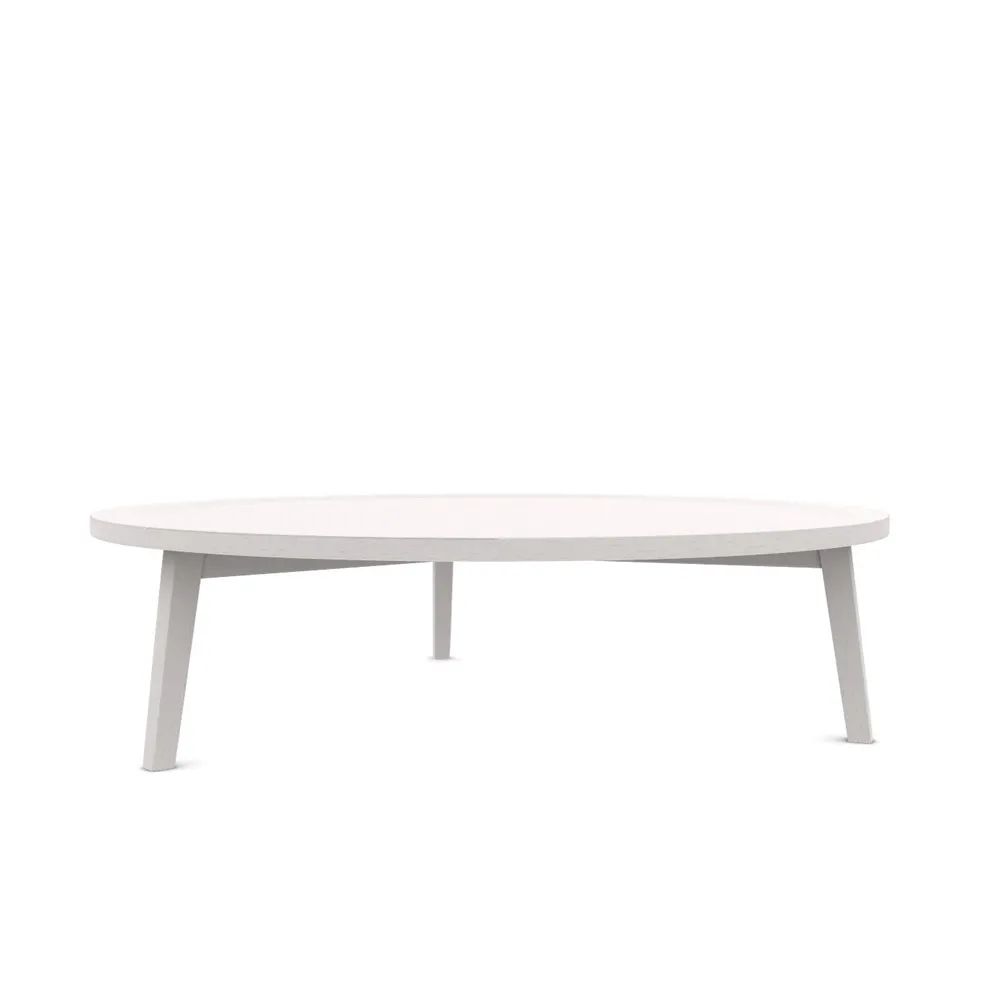 GERVASONI Couchtisch "Gray 46" Eiche weiß