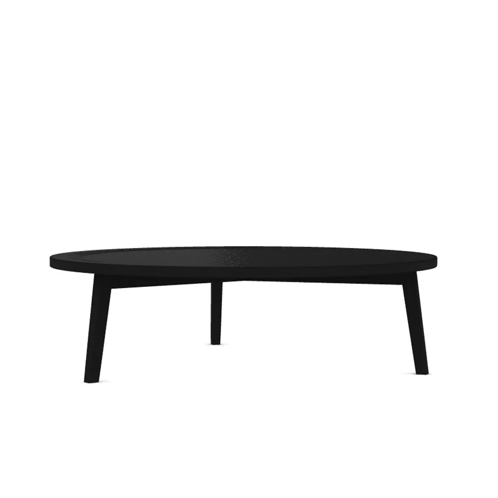 GERVASONI Couchtisch "Gray 46" Eiche schwarz