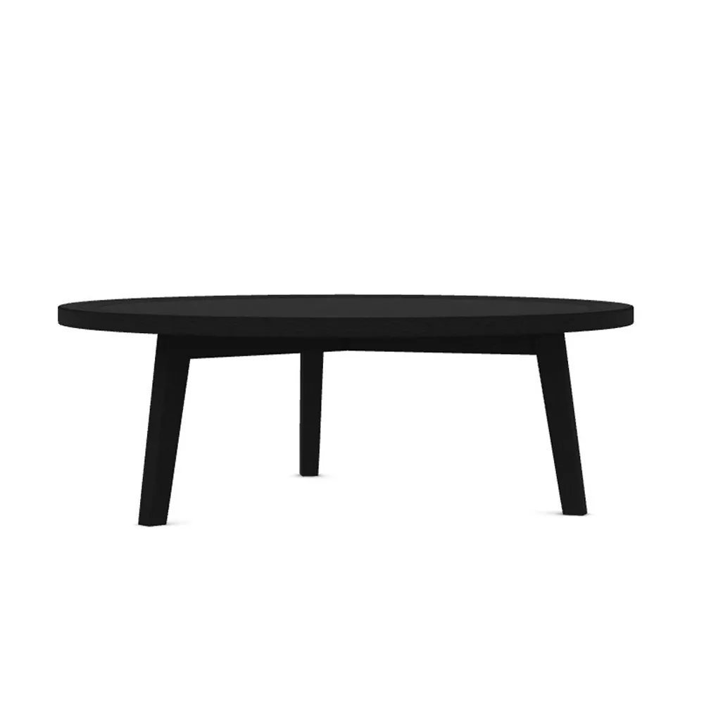 GERVASONI Couchtisch "Gray 49" Eiche schwarz