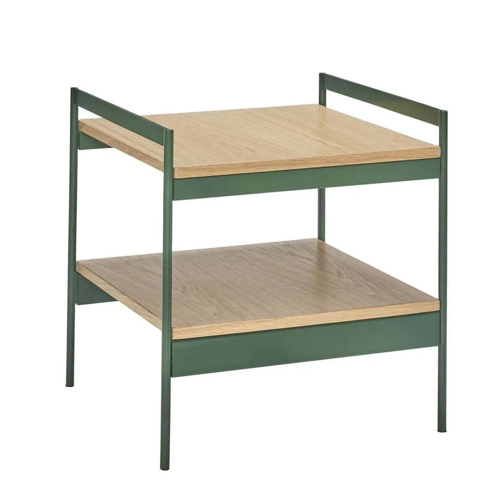 Hübsch Interior Beistelltisch "Jaunty" Eiche und Metall