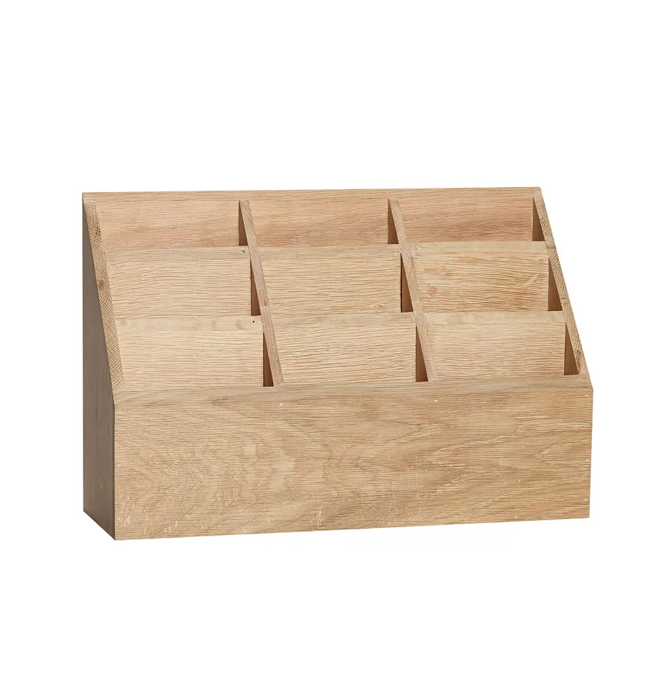 Hübsch interior Ablagebox "Archive" Eiche