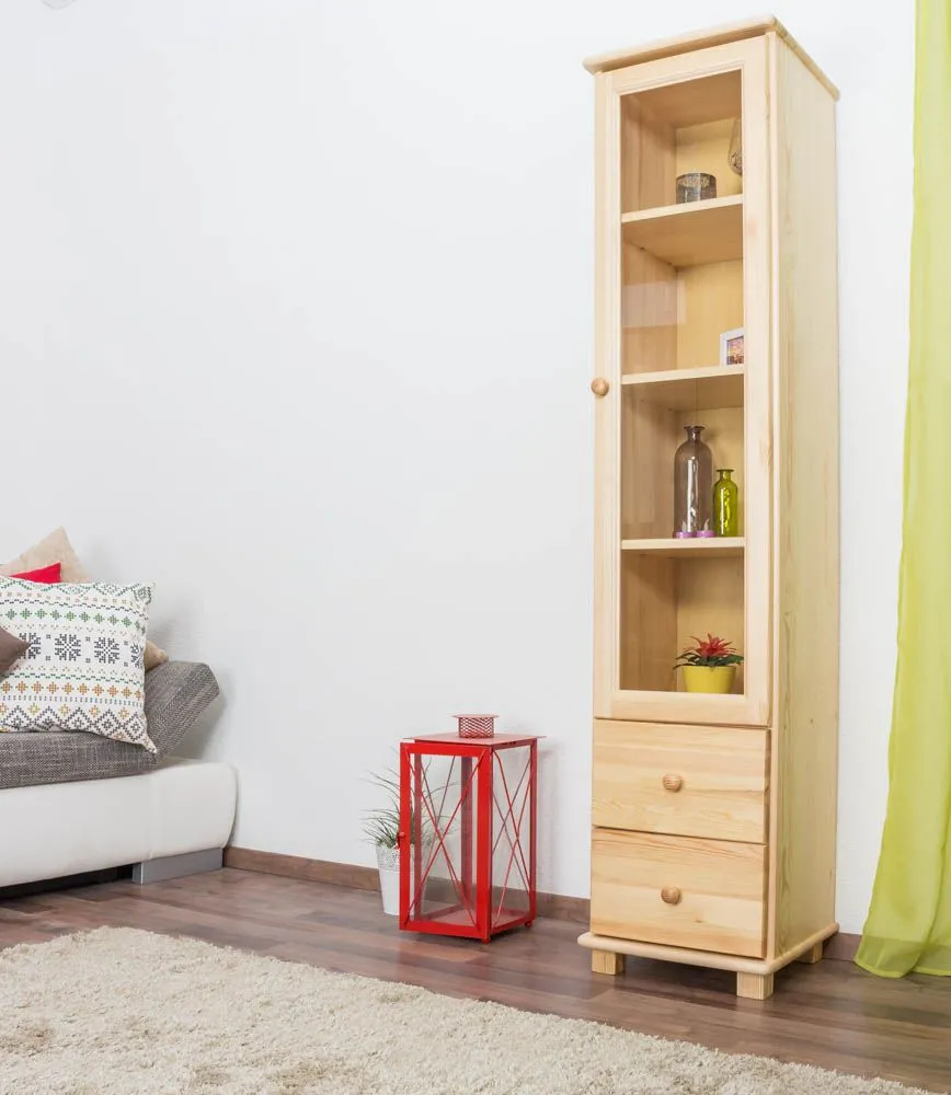 Vitrine B013 - 190 x 40 x 42 cm (H x B x T)