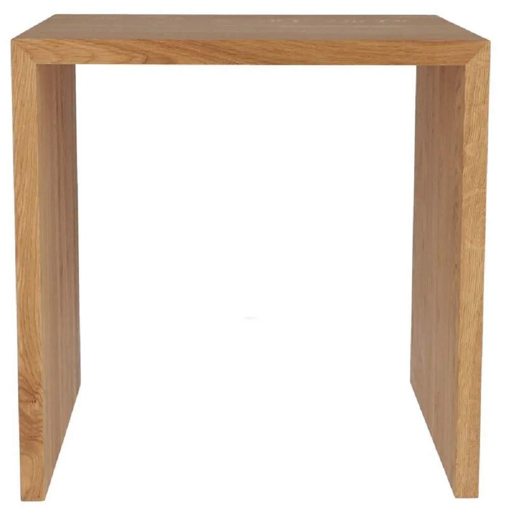 jan kurtz Beistelltisch "Cubus" FSC-Eiche