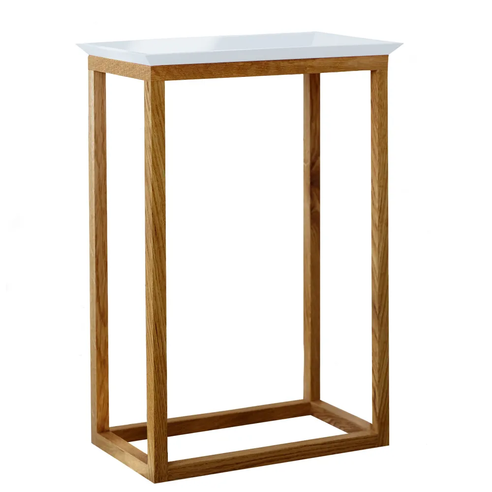 jan kurtz - rechteckiger Beistelltisch "Mira" Eiche