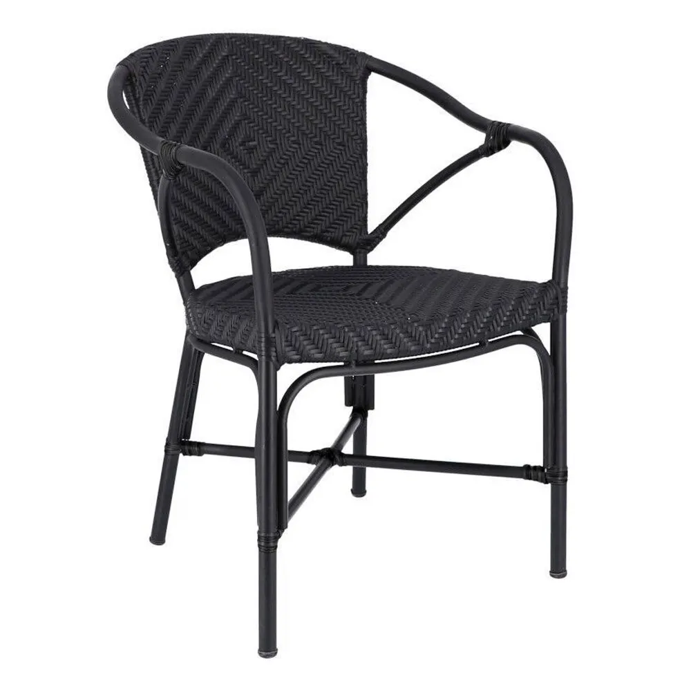 jan kurtz Gartenstuhl "Noir" Rattan