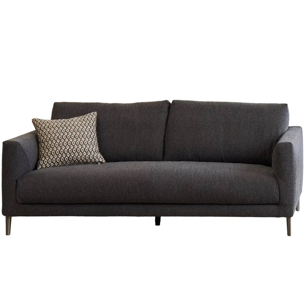 jan kurtz Sofa "Oscar" 2-Sitzer anthrazit