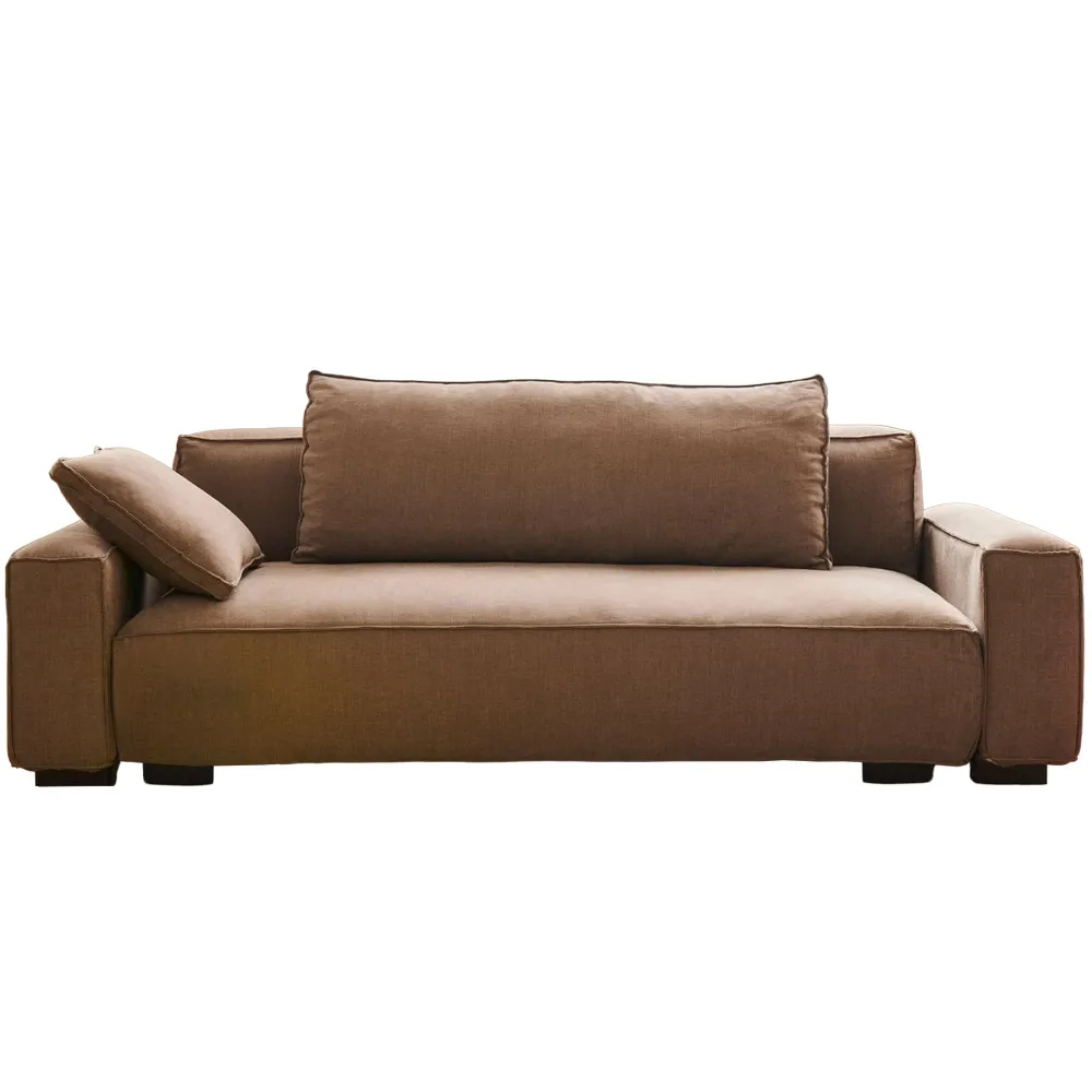 jan kurtz Sofa "Monoko" 2-Sitzer taupe