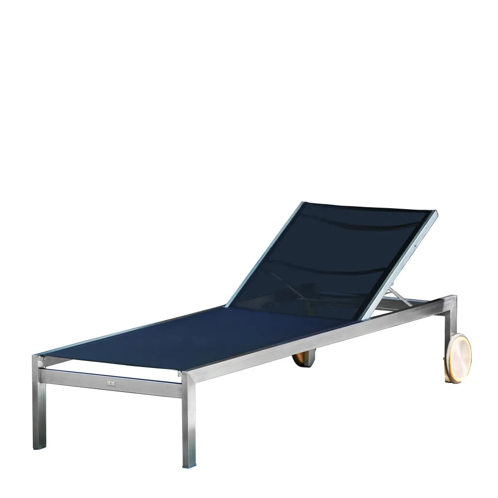 jan kurtz Sonnenliege "Luxury" schwarz