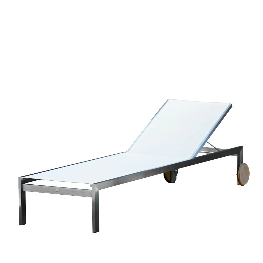 jan kurtz Sonnenliege "Luxury" weiß