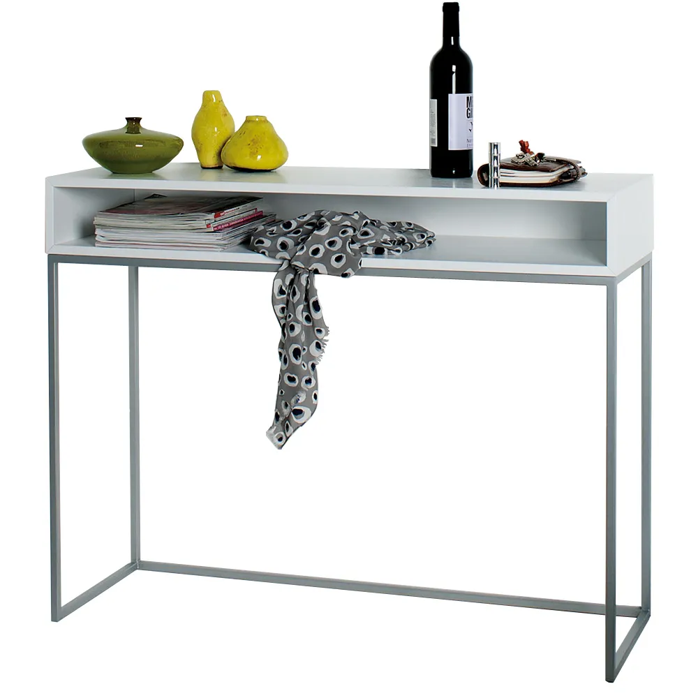 jan kurtz Konsolentisch "Dina" weiß