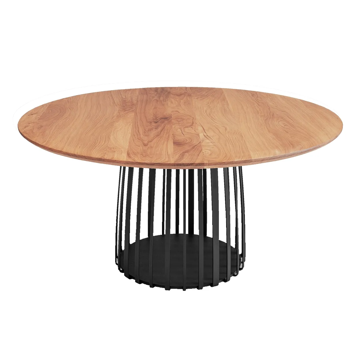 Tisch BC 07 Basket® rund (Eiche) von Janua