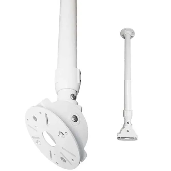 Deckenstange Weiss Deckenhalter 0,7m bis 1,3m für Technik aller Art max 10m