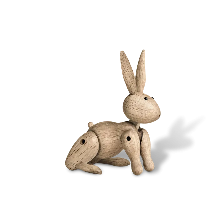 Kay Bojesen Kaninchen Eichenholz, 16 cm