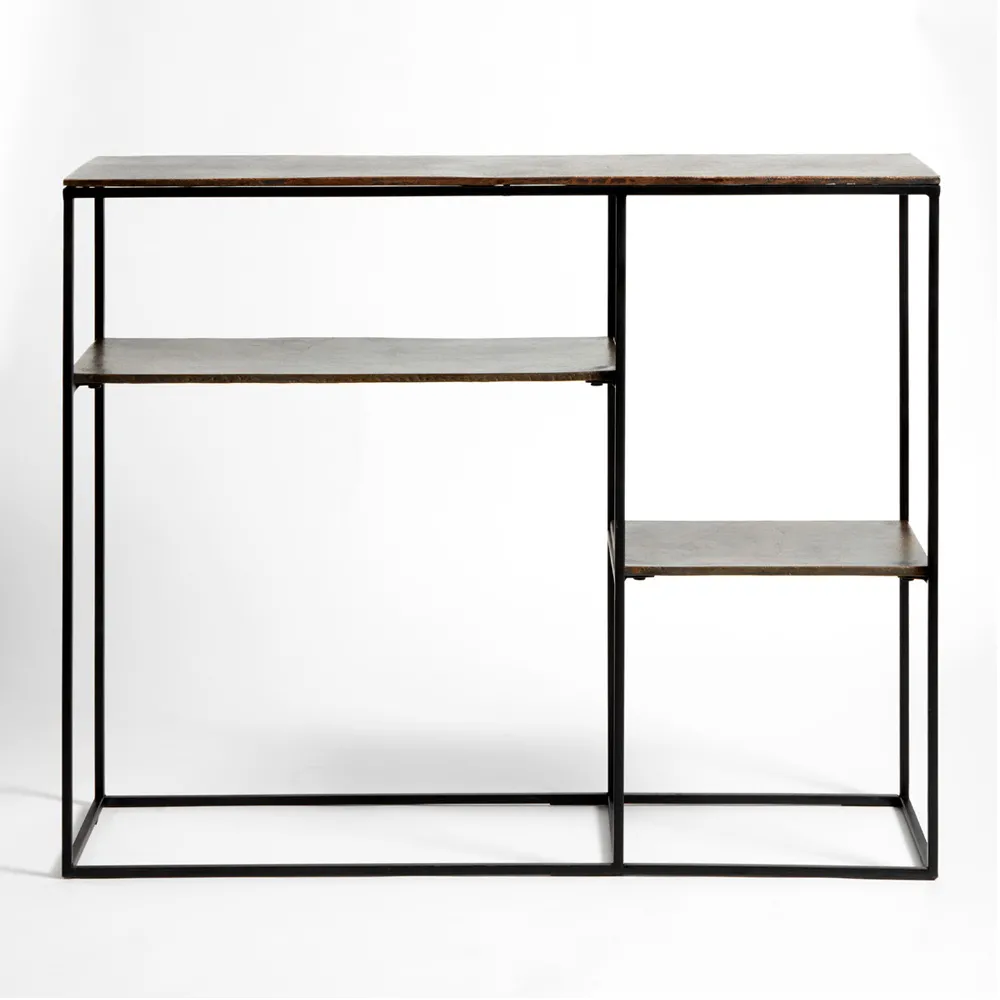 Metall-Konsole "Hulda" schwarz