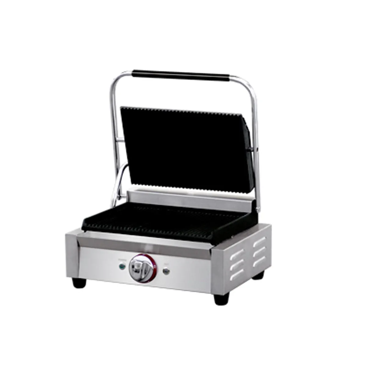 Kontaktgrill, oben gerillt , unten gerillt