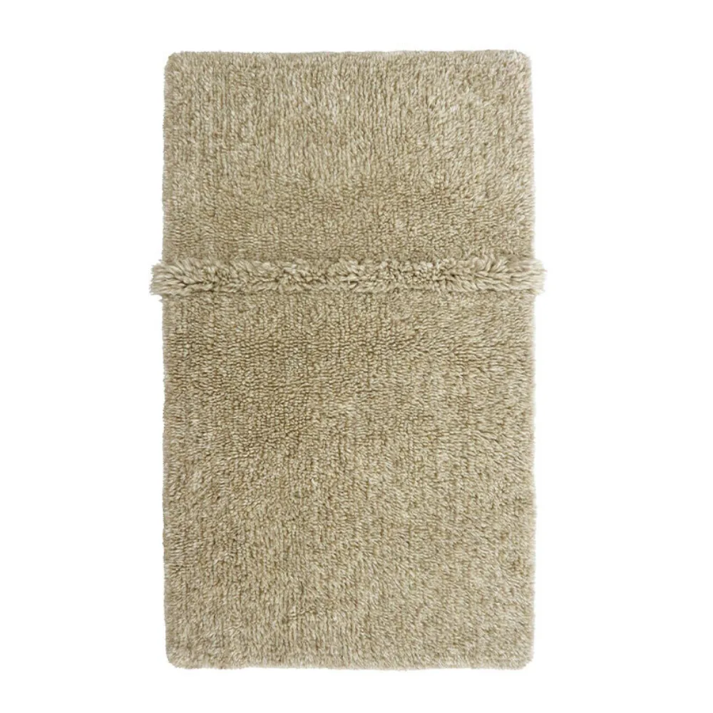 Lorena Canals Wollteppich - waschbar "Tundra" handgetuftet beige