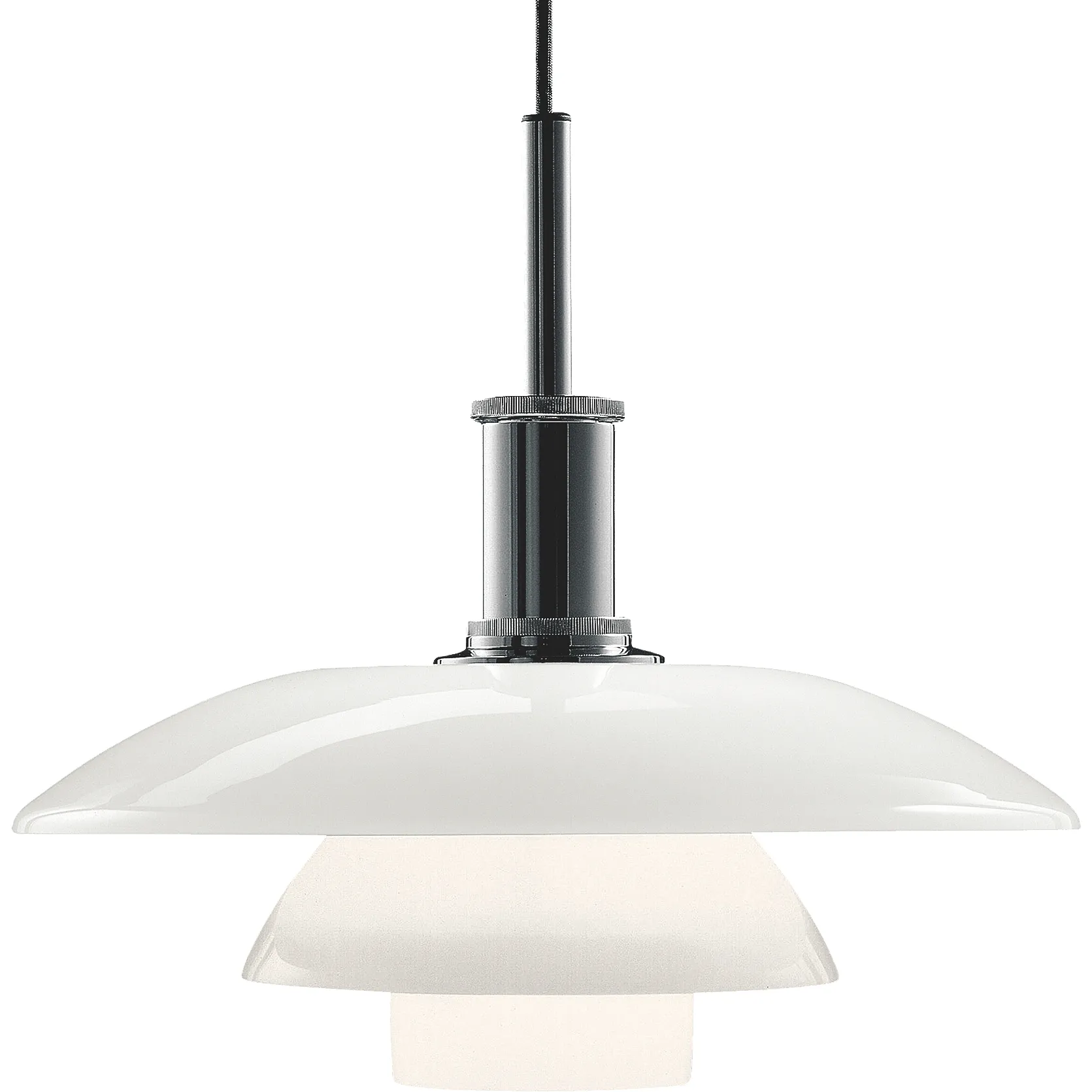 PH 4 ½ - 4 Glas Pendelleuchte von Louis Poulsen