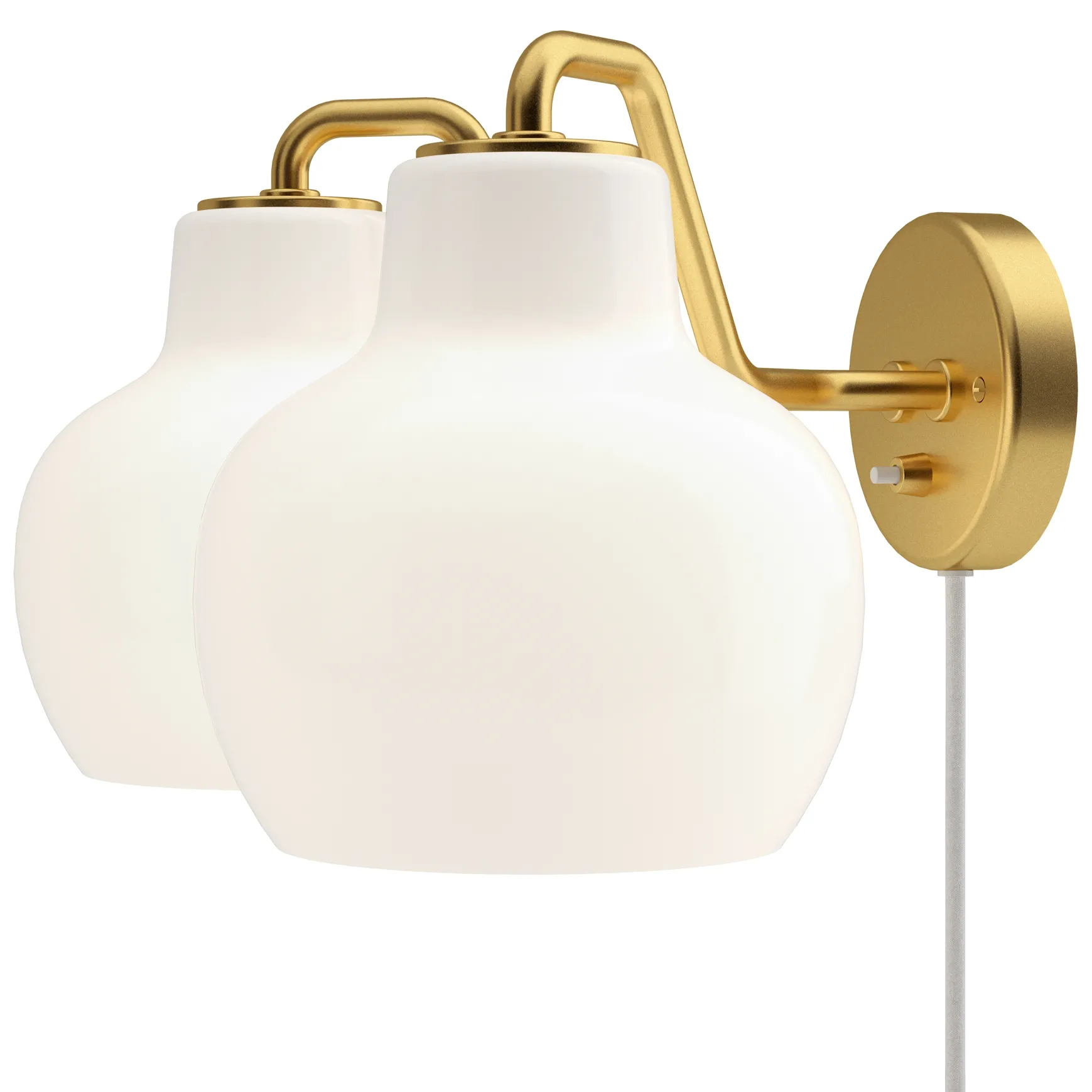 Doppel-Wandleuchte VL Ring Crown von Louis Poulsen