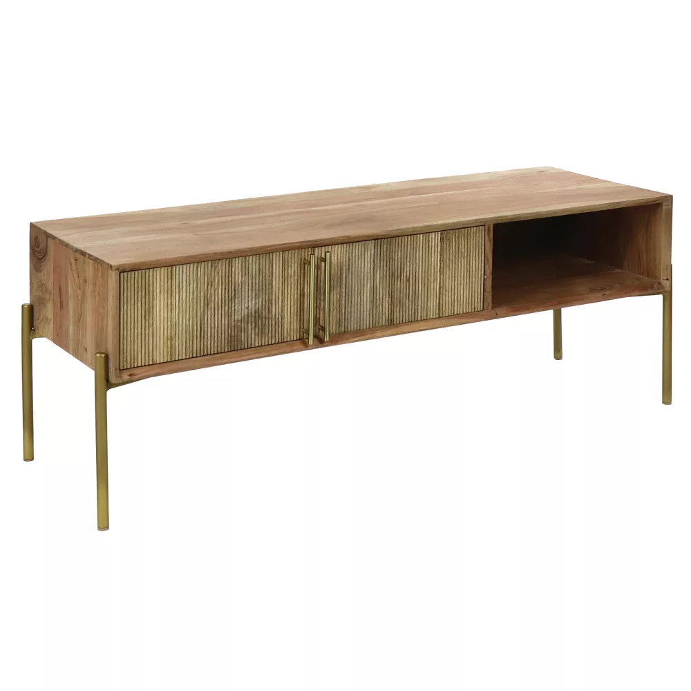 Lowboard "Freddy" Mango & Metall