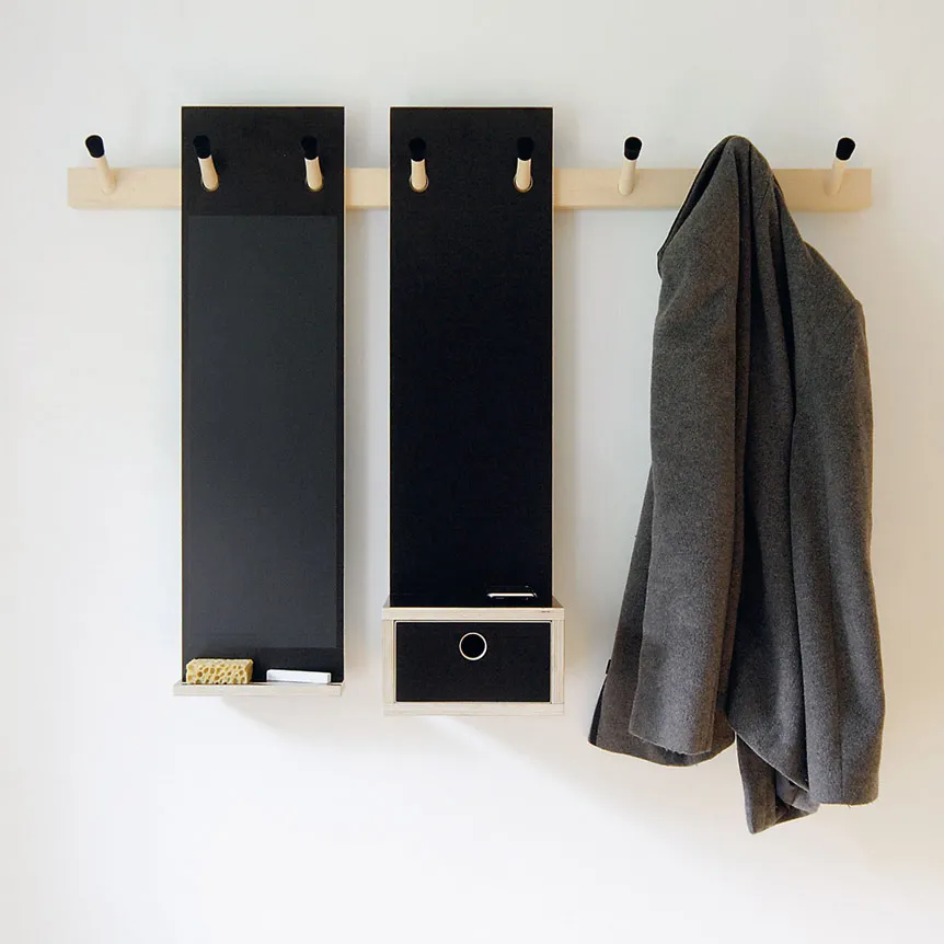 Garderobe Rechenbeispiel von Nils Holger Moormann