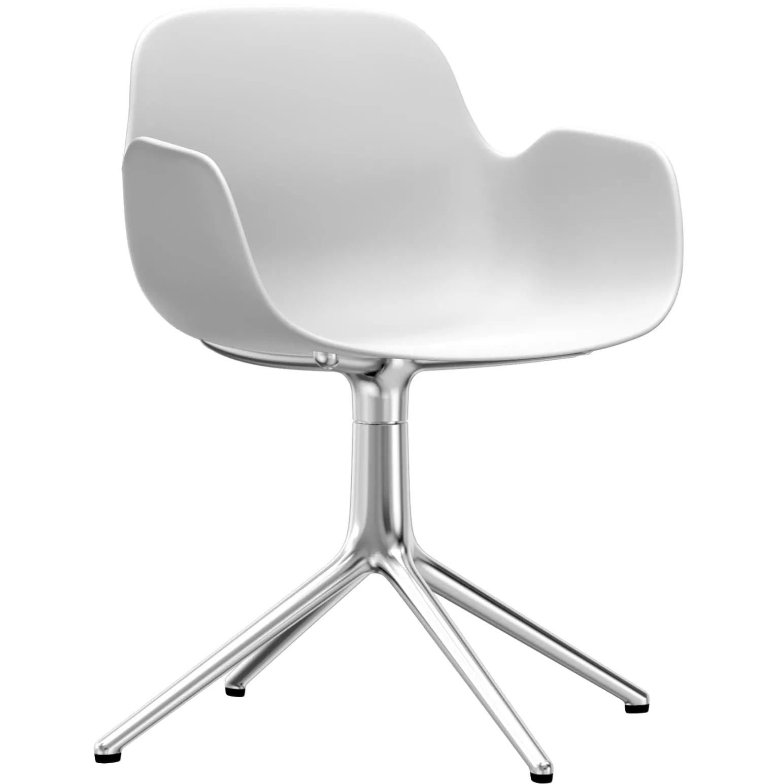 Normann Copenhagen Form Drehsessel 4L mit Alugestell