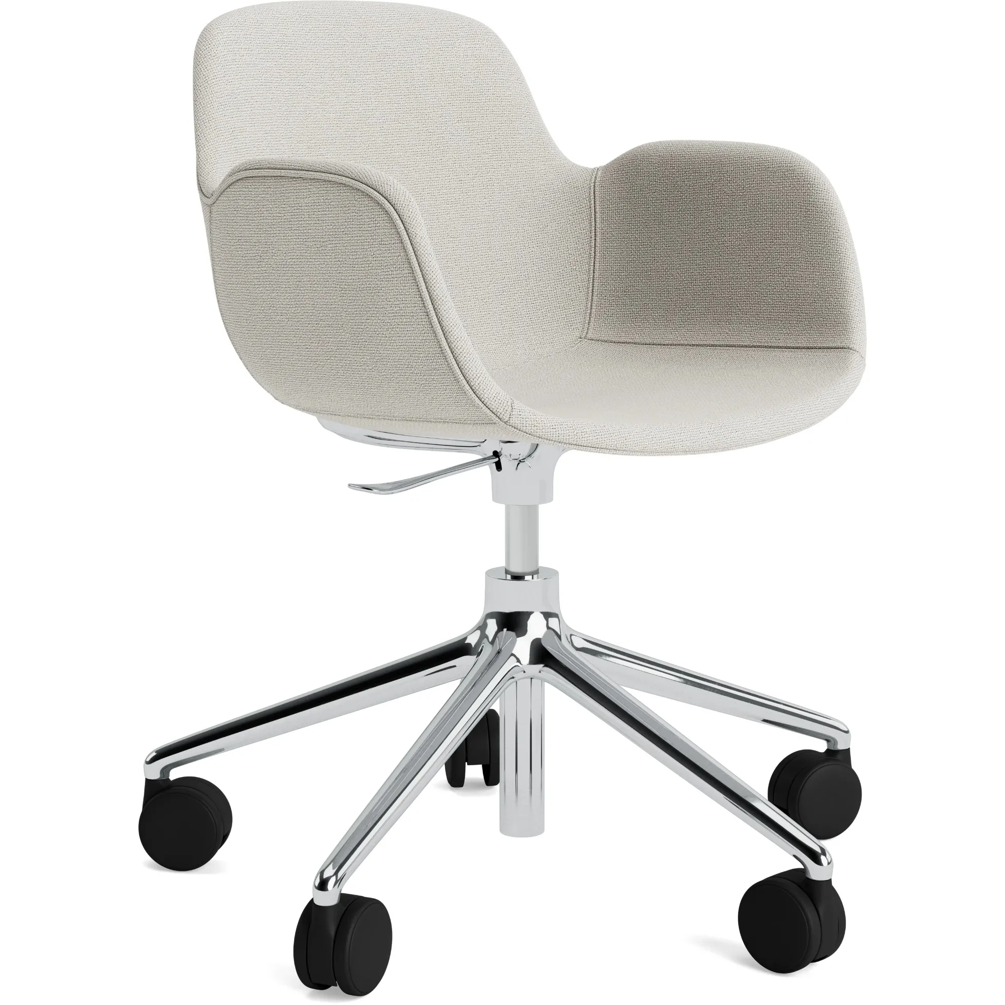 Normann Copenhagen Drehsessel Form 5W Alu gepolstert