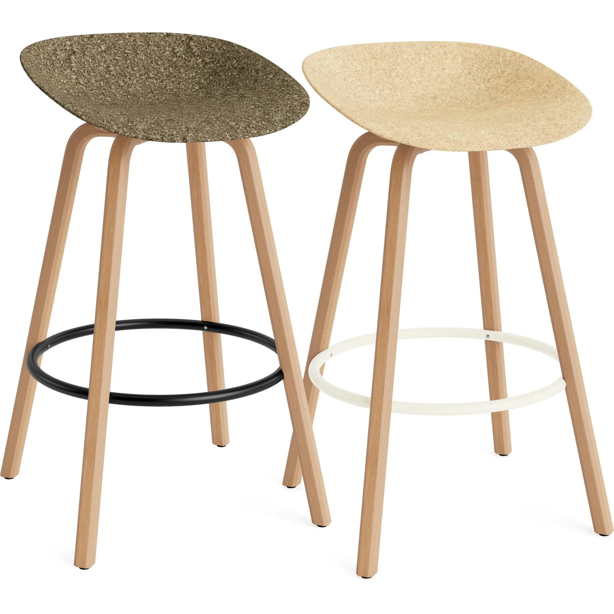 Norman Copenhagen Barhocker Mat 75cm Buche