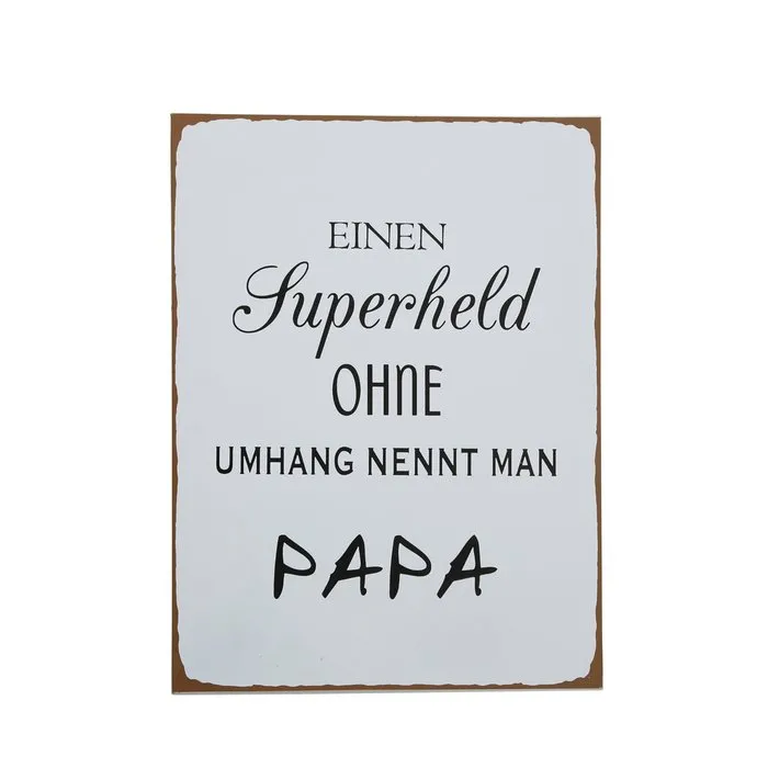 Boltze Schild einen Superhelden...