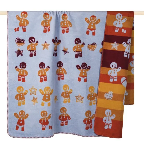 pad Decke Ginger Lebkuchenmann Multicolor (150x200cm)
