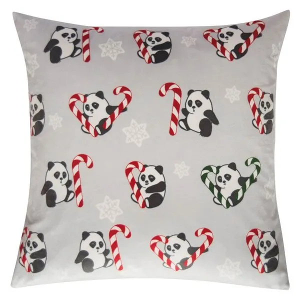 pad Kissenhülle Panda Light Grey (45x45cm)