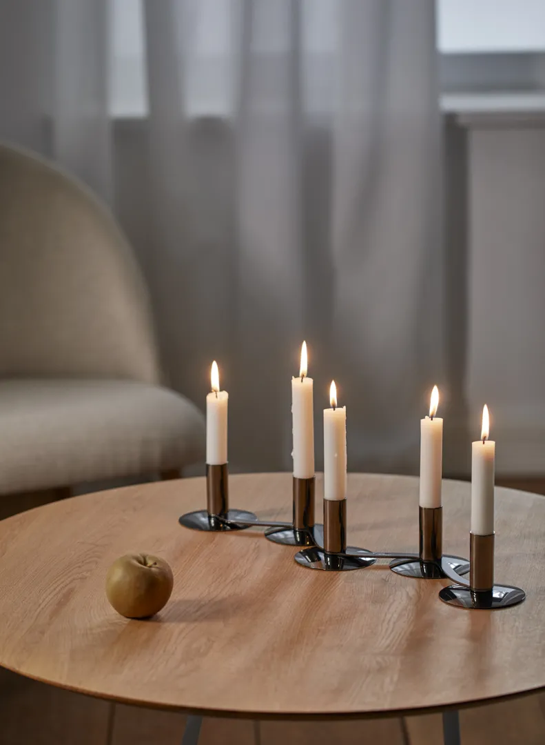 Philippi 5er Kerzenhalter zum Wenden QUINTETT