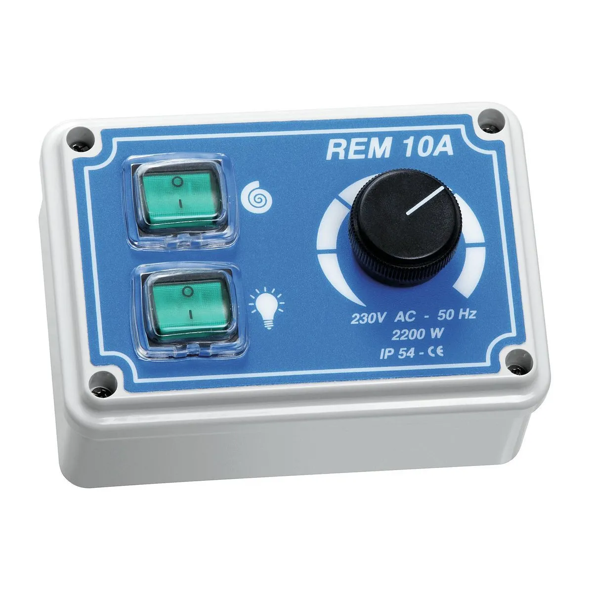 Drehzahlregler, Stufenlos regelbar, 10 A