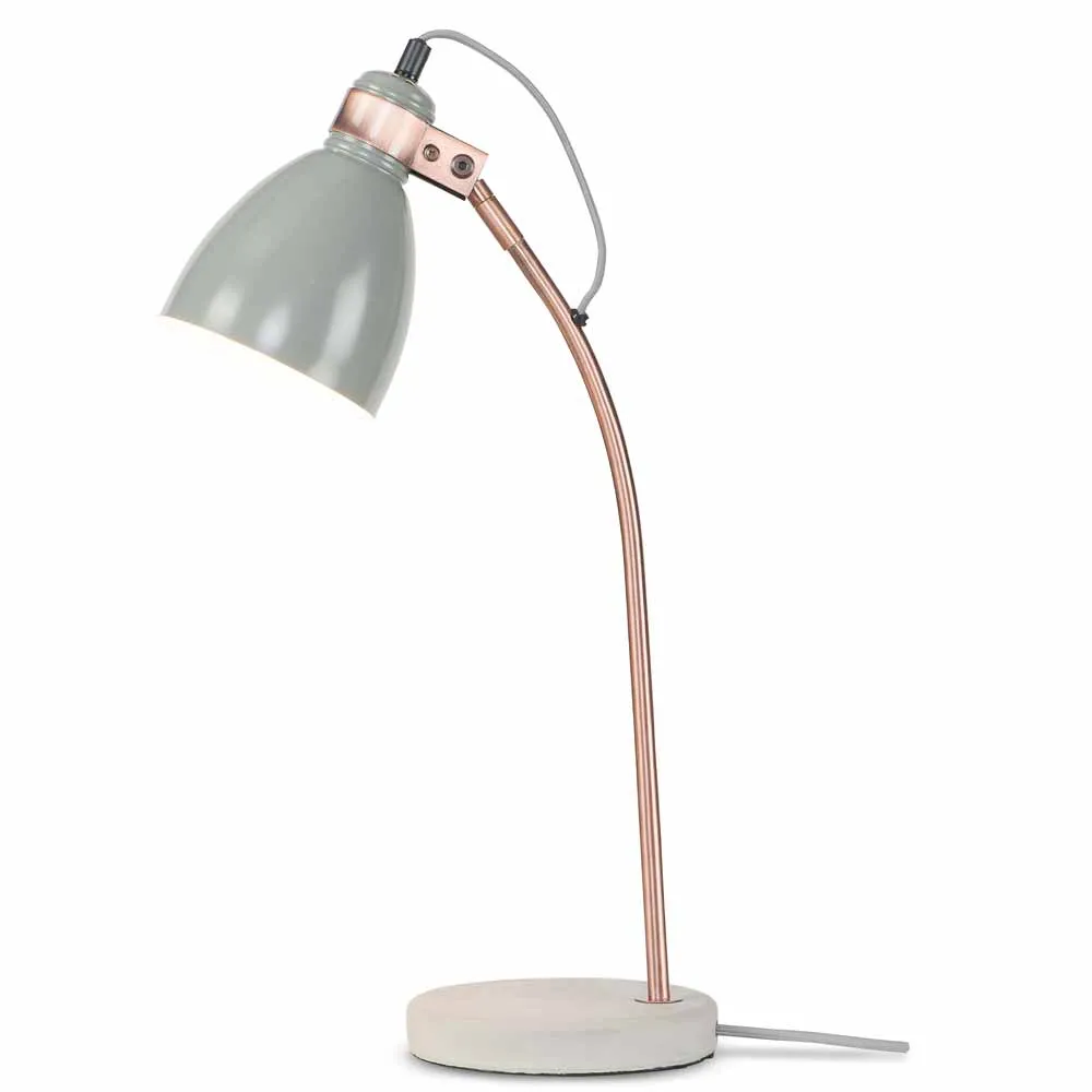 Tischleuchte "Dona" Metall & Beton