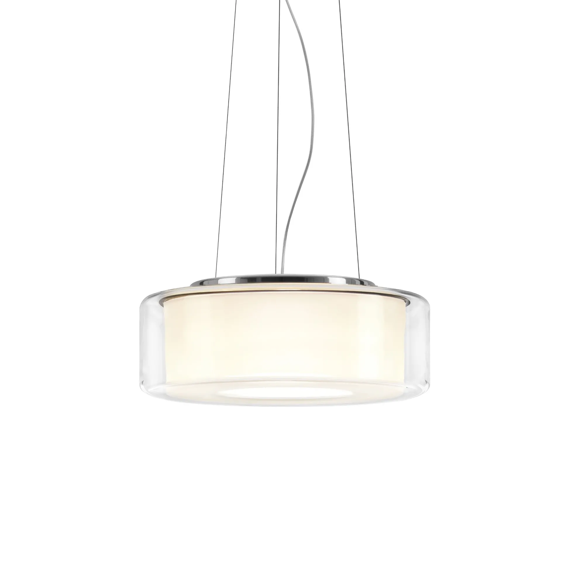 LED Pendelleuchte Curling Rope (zylindrisch) von serien