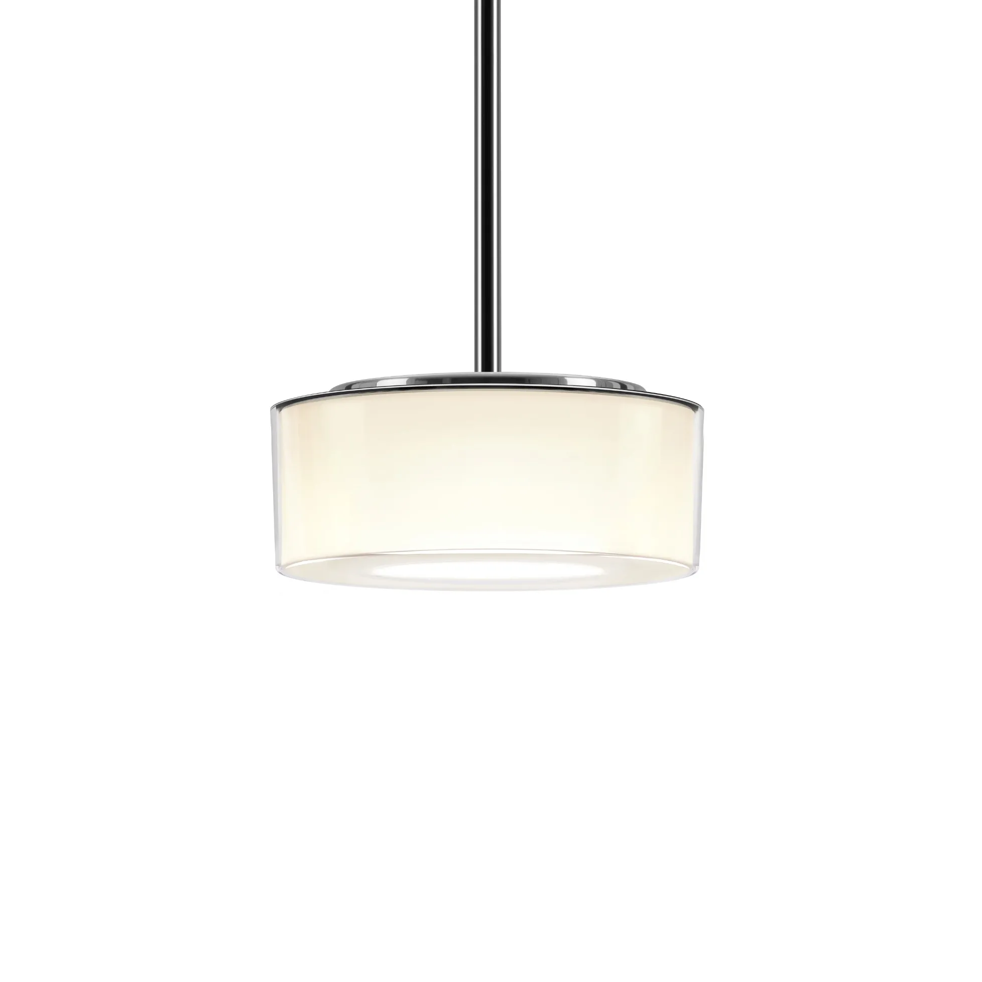 LED Pendelleuchte Curling Tube (Acrylglas zylindrisch) von Serien