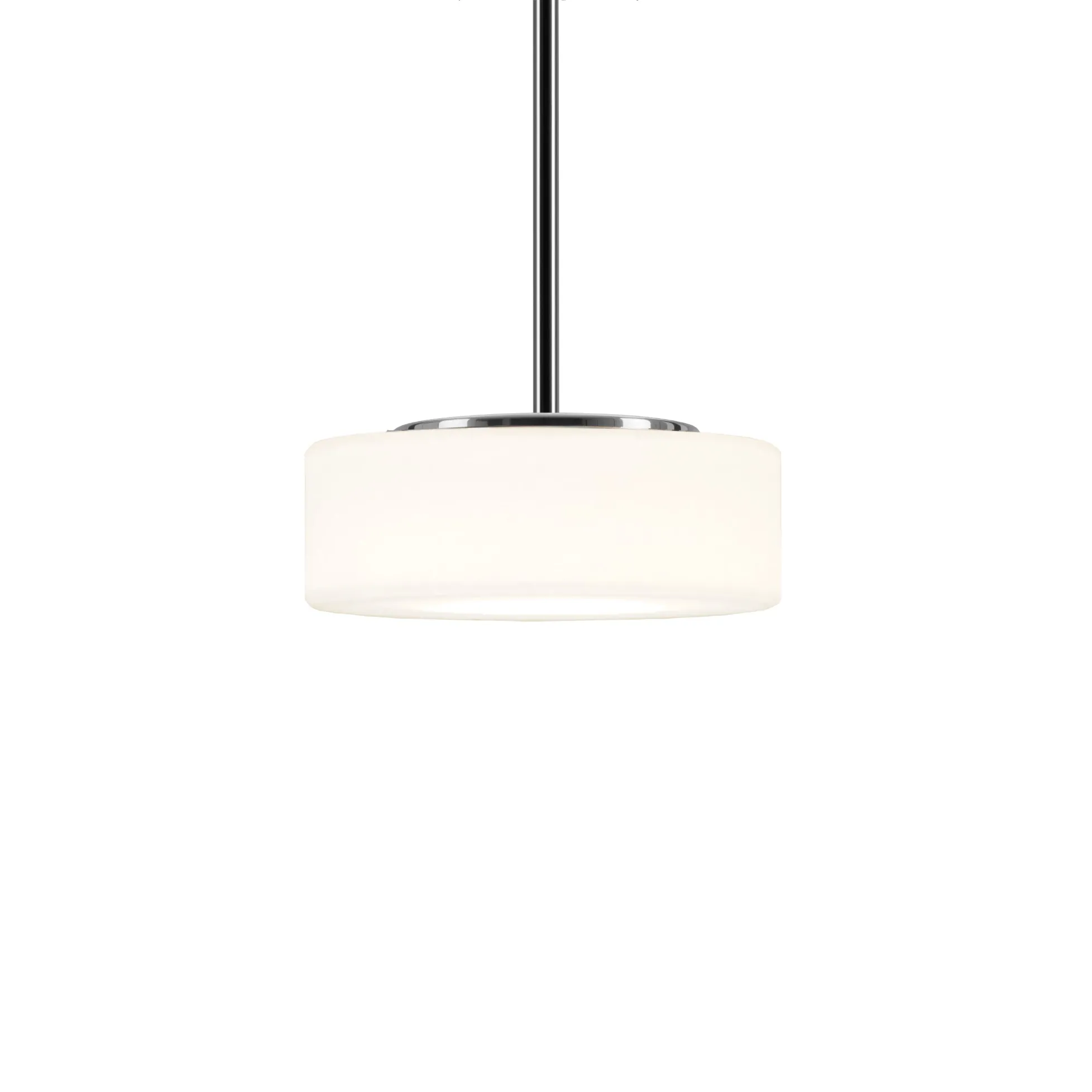 LED Pendelleuchte Curling Tube (Opalglas) von serien