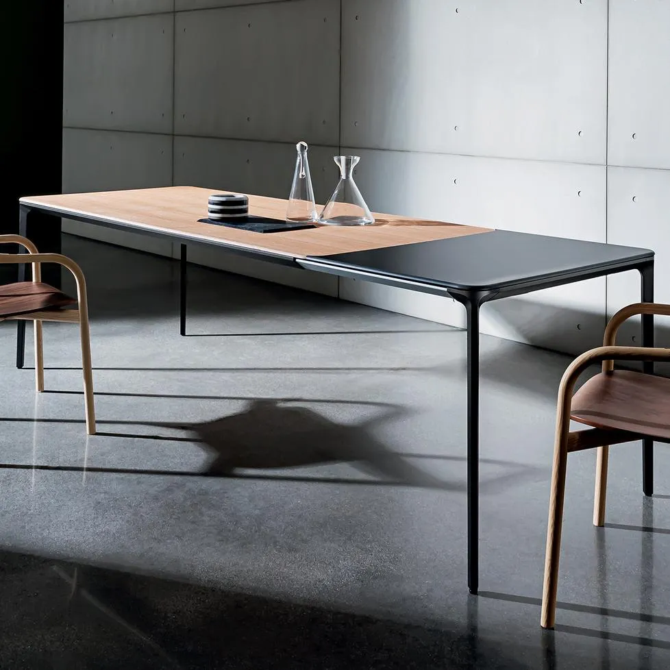 Ausziehbarer Esstisch Slim Keramik von Sovet Italia