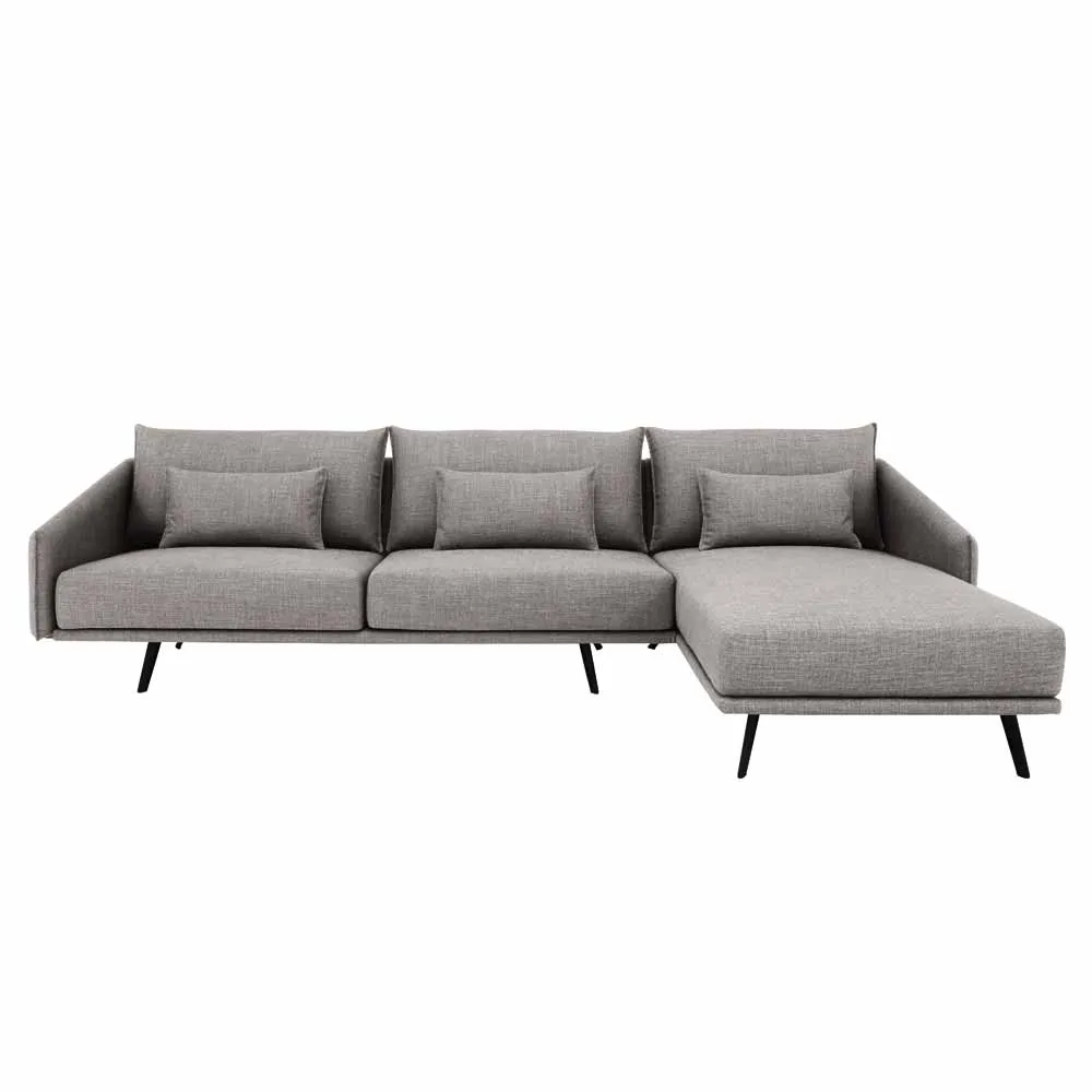 STUA Ecksofa (Récamiere rechts) "Costura" Stoff