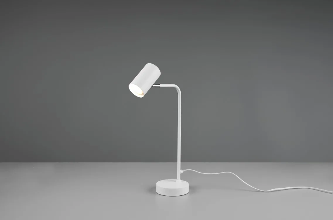 Tischleuchte Marley weiß