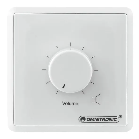 ELA 100V Lautstärkeregler UP  5/10W Weiss