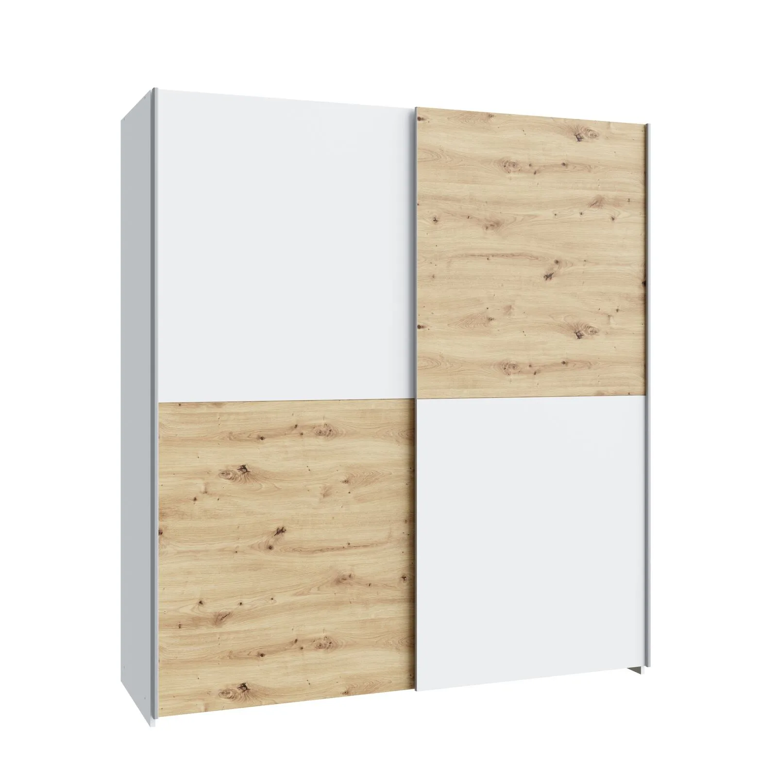 Schiebetürenschrank Schach und Matt