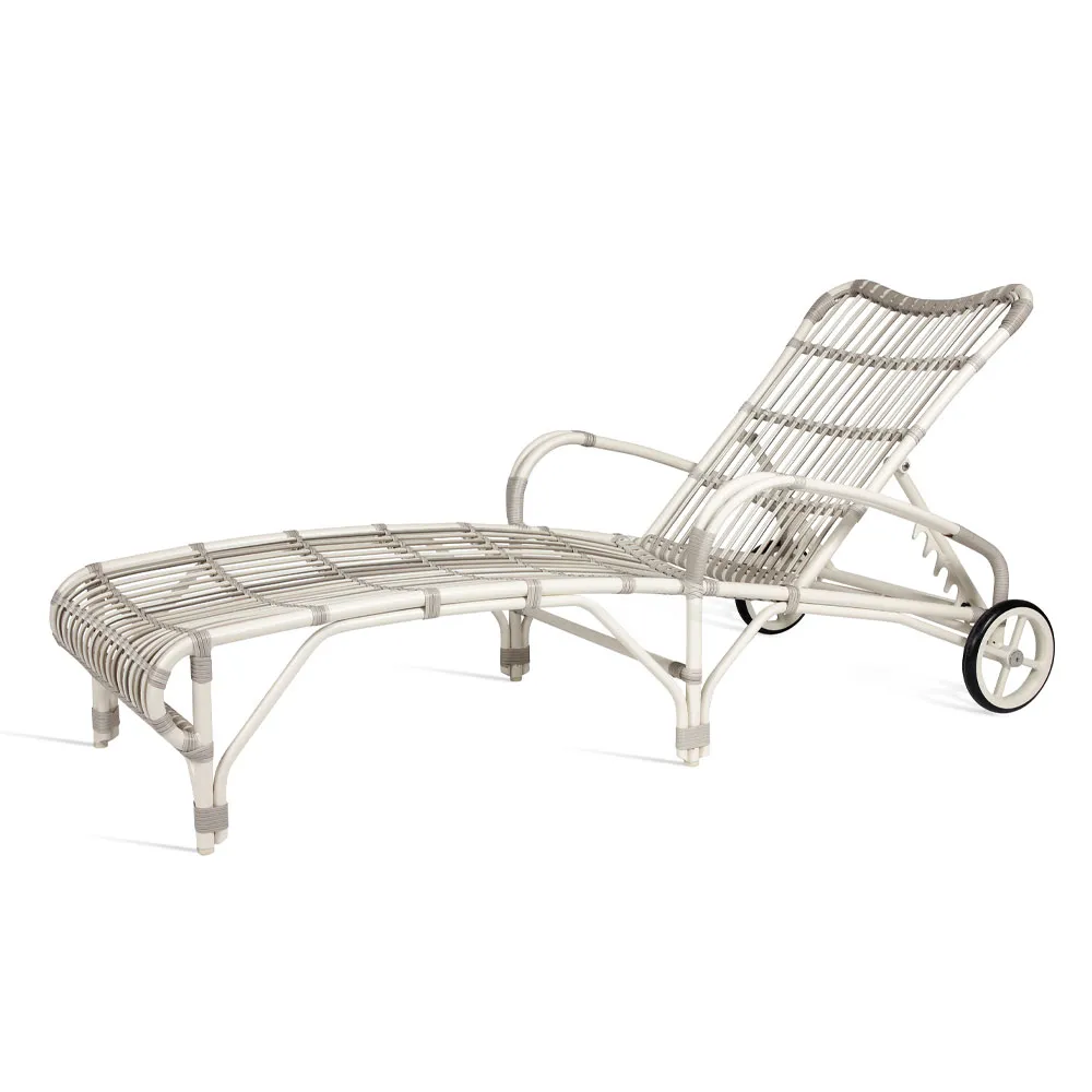 VINCENT SHEPPARD Sonnenliege "Lucy" weiß