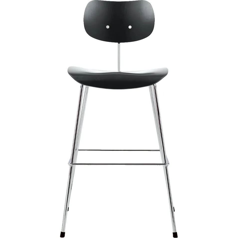 Barhocker SB 68 von Wilde+Spieth mit Chromgestell