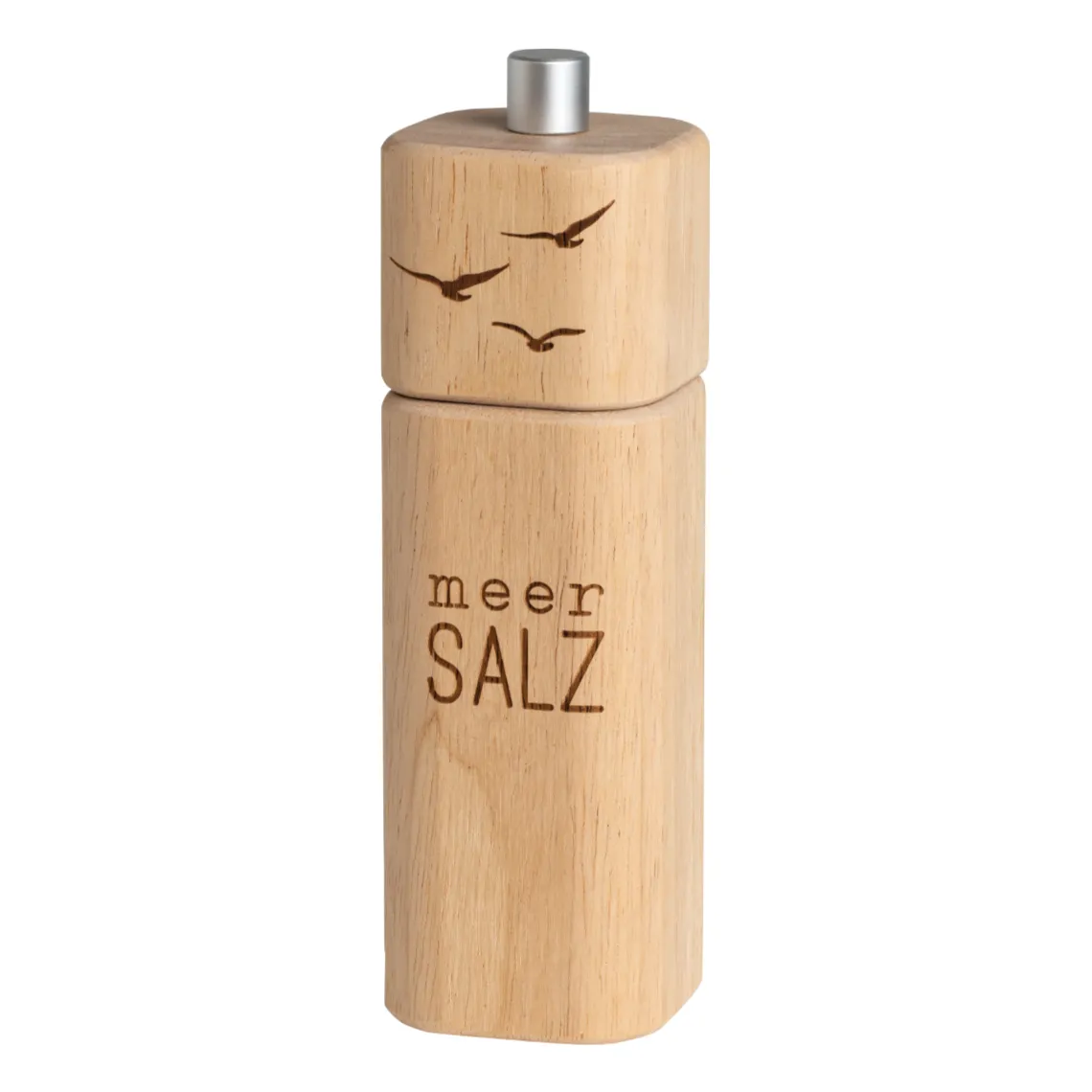 Räder Salzmühle Meer als Worte