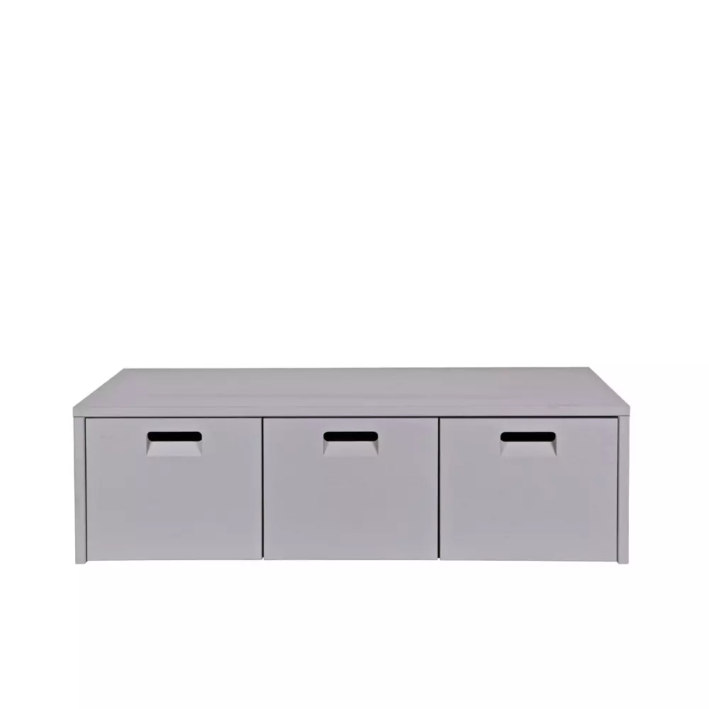 Sitzbank "Bunk" Holz grau